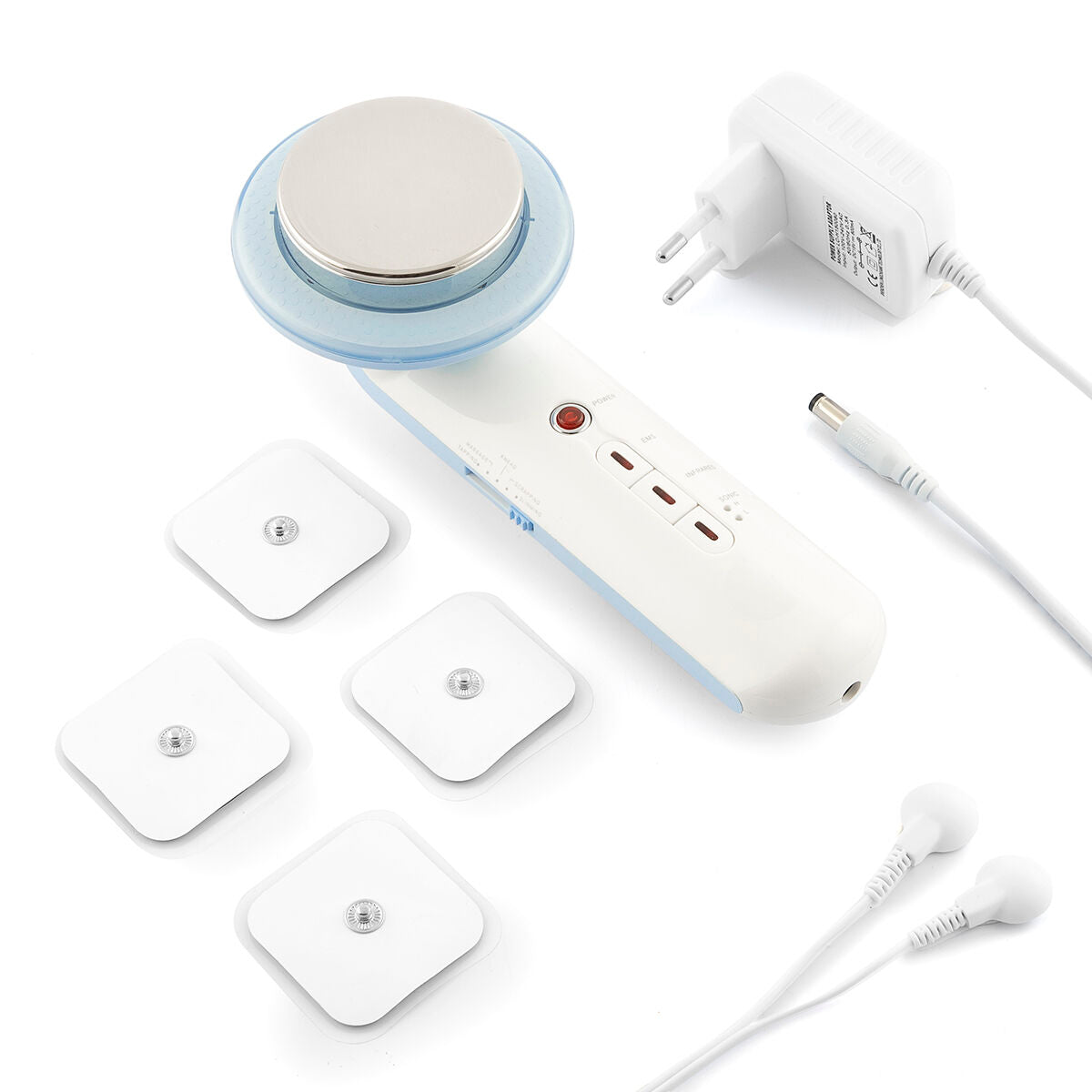3-in-1 Ultrasonic Cavitation Anti-Cellulite Massager met Infrarood